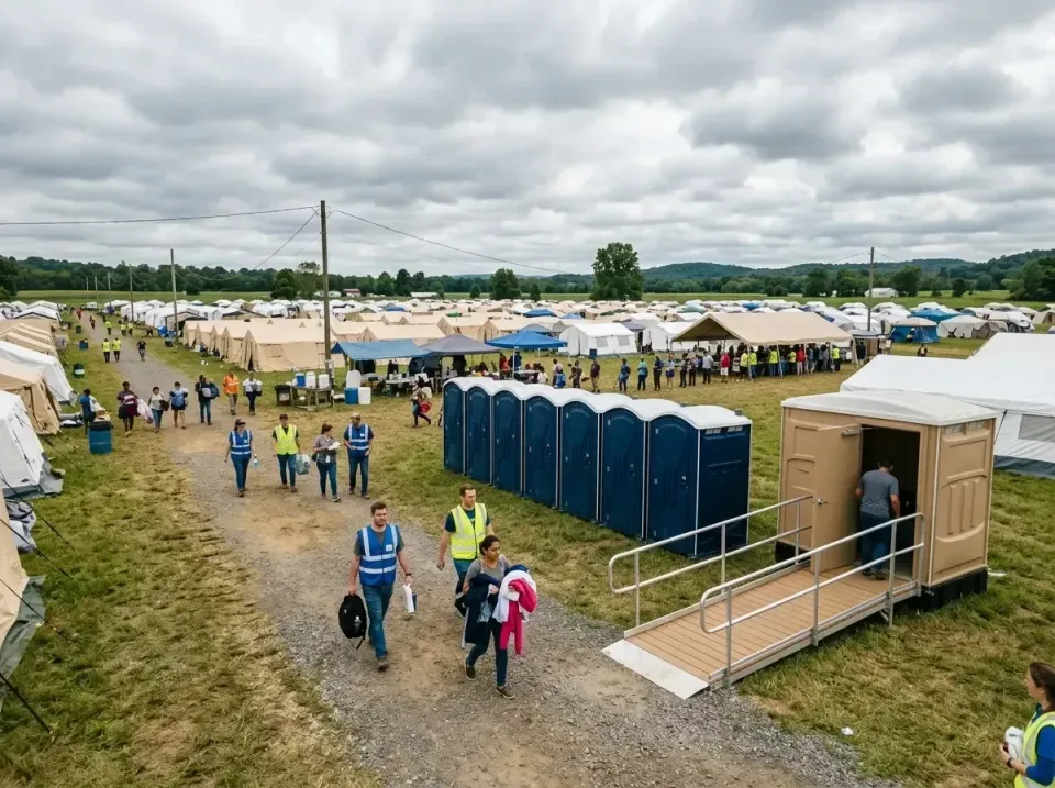 disaster-relief-camp-restrooms-010 — frequently asked questions, Dumpster & Portable Bathrooms Rental in Hugo, MN